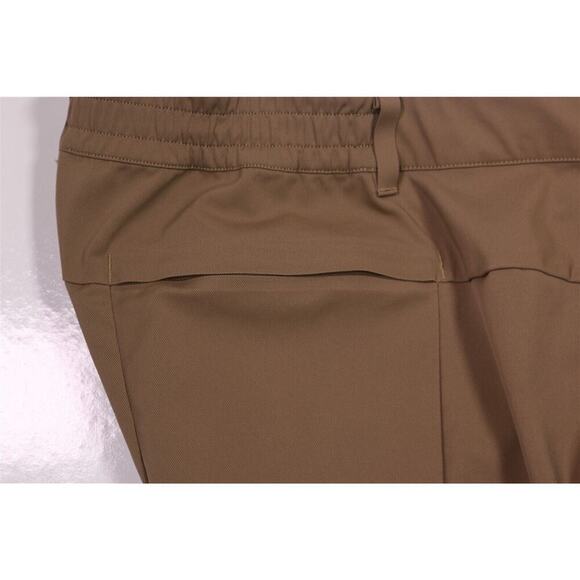 Lululemon Men's Mile View Khaki Tan Flat Front Chino Pants 36x30 - Picture 8 of 11
